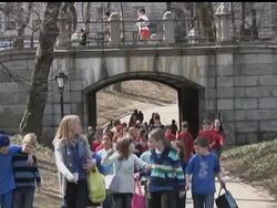 A day before the arrival of the season and just three weeks after a three-foot snowfall, the thermometer hit 70 degrees fahrenheit in New York City Friday. News Clip