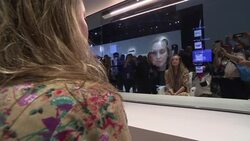 Panasonic's mirror that gives people an instant makeover News Clip