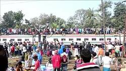 CLEAN : Bangladesh Muslims attend Ijtema 2nd largest annual gathering News Clip
