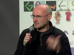 Announcement of Genesis 'Turn It On Again' Tour Dates Stock Footage