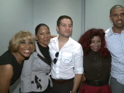 Chaka Khan (c) and Prophet Walker at Music Icon Chaka Khan & 'Hangover' Movies Producer Scott Budnick Unveil Pilot Program For Incarcerated Youth in Los Angeles, CA on 6/28/12 Stock Footage