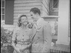 Boxer Billy Conn And His New Wife News Clip