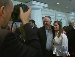 'The Hoax' Premiere Stock Footage