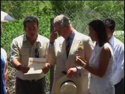 UK prince Charles and wife tour islands which inspired Darwin News Clip