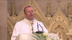 Funeral of Bishop Edward Daly in Londonderry News Clip