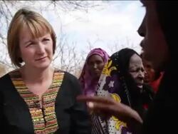 Harriet Harman visits Kenyan Refugee Camp News Clip