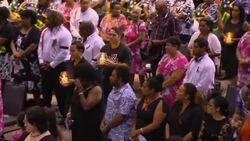 Prime Minister attends funeral for 8 children stabbed to death in December News Clip