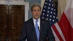Hours after gunmen stormed a French satirical newspaper and killed at least 12 people, US Secretary of State John Kerry spoke out on the attacks. (Jan. 7) News Clip