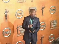 2005 Screen Actors Guild SAG Awards Photo Room Stock Footage