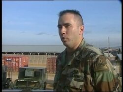 KOSOVO: USA: FLORIDIAN TROOPS STILL TO VOTE News Clip