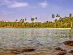 Tropical island Stock Footage