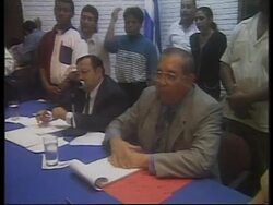 NICARAGUA: MANAGUA: VIOLENT CLASHES News Clip