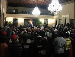 Latest on constitutional vote, Zelaya meeting international observers News Clip