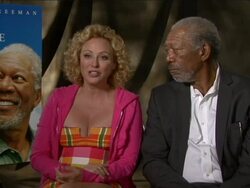 INTERVIEW: Morgan Freeman and Virginia Madsen on a Stock Footage