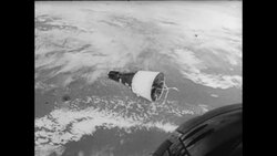 Gemini VI and Gemini VII Rendezvous Stock Footage