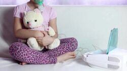 Asthma Treatment Stock Footage