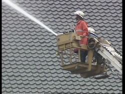 INDONESIA: JAKARTA: 15 KILLED AS FIRE SWEEPS THROUGH SKYSCRAPER News Clip