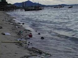 dirty sea Stock Footage