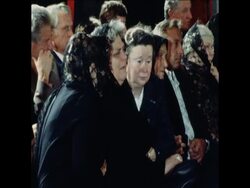 SYND 19 7 78 POLITBURO MEMBER KULAKOV LYING IN STATE News Clip