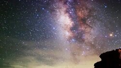 Milky Way Stock Footage