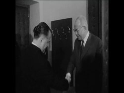 SYND 5 4 74 HUSAK WITH RUMANIAN FOREIGN MINISTER MACOVESCU Instructional Video
