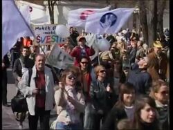 Part of Vilnius celebrates its own Republic News Clip