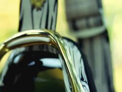 A young man riding a mountain bike on a trail through the woods. Stock Footage