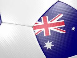 soccer ball Australia Stock Footage