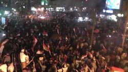 Anti-Morsi protesters in Alexandria celebrate after military statement News Clip