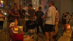 CLEAN : Hong Kong protesters prepare for new night of clashes News Clip