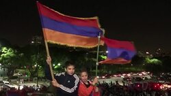 CLEAN : Armenians march in Argentina to commemorate genocide News Clip