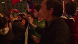 CLEAN : New clashes between truckers and Mapuche protesters in Chile News Clip