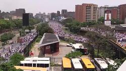 CLEAN : FILE: Venezuelan opposition wins European rights prize (2) News Clip