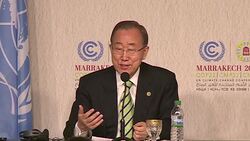 VOICED : Ban Ki moon se disculpa con Haiti por epidemia de colera News Clip
