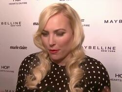 INTERVIEW - Meghan McCain on what beauty means to her at Marie Claire Celebrates May Cover Stars Stock Footage