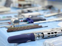 Medical equipment, surgical, surgery, tools, medicine, hospital. Stock Footage