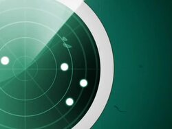 Radar detecting a plane|Full HD Stock Footage