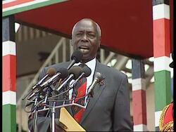 Kenya - Moi Campaigns To Discredit Leakey News Clip