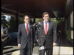 Bosnia/Croatia/Serbia - Holbrooke On Ceasefire News Clip