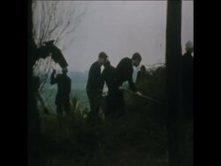 SYND 17-2-72 POLICE SEARCH FOR MURDERER OF THREE BABIES IN HOSPITAL Instructional Video