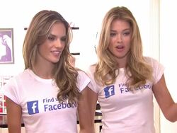 EVENT CAPSULE CLEAN: Victoria's Secret Launches Their Official Facebook Fan Page Stock Footage