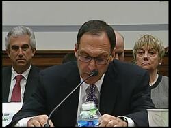 CEO under fire as he gives evidence over collapse News Clip