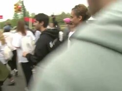 12th Annual EIF Revlon Run/Walk for Women in New York City Stock Footage