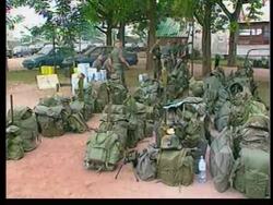 Congo - French troops withdraw News Clip