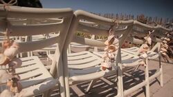 Sea Shell Garland Stock Footage