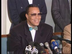 Iraq - Farrakhan addresses press conference Instructional Video