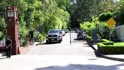 CLEAN : Brangelina split: Media camps outside Jolie/Pitt house News Clip