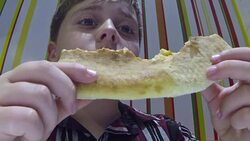 boy eating a sandwich Stock Footage