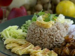 Fried Rice Stock Footage