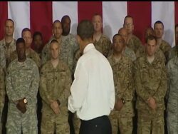 President Obama has paid a surprise visit to Afghanistan on the anniversary of the killing of 9/11 mastermind Osama bin Laden and signed an agreement cementing U.S. ties with the nation that once harbored the al-Qaida chief News Clip